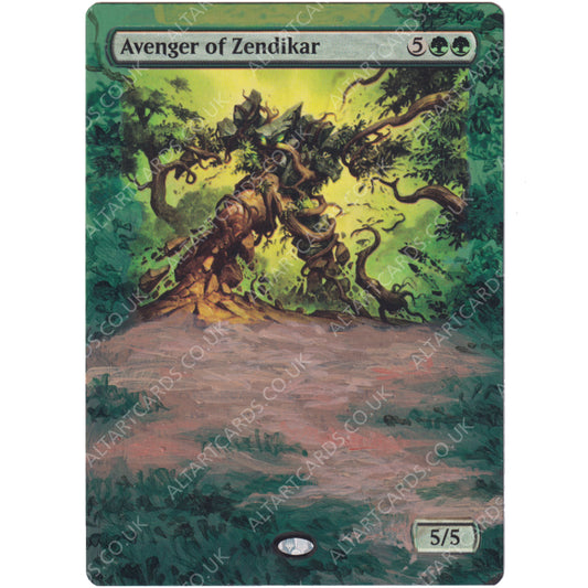 Altered Art - Avenger of Zendikar