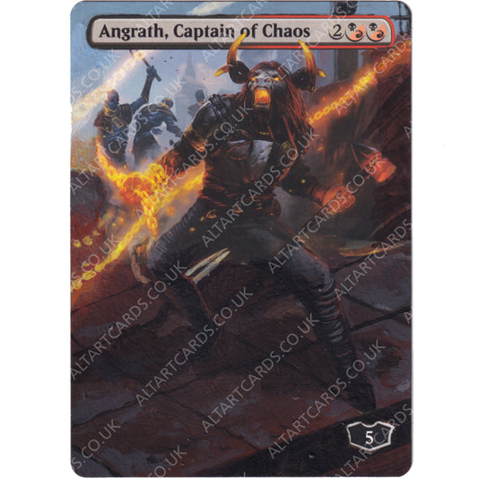 Altered Art - Angrath, Captain of Chaos