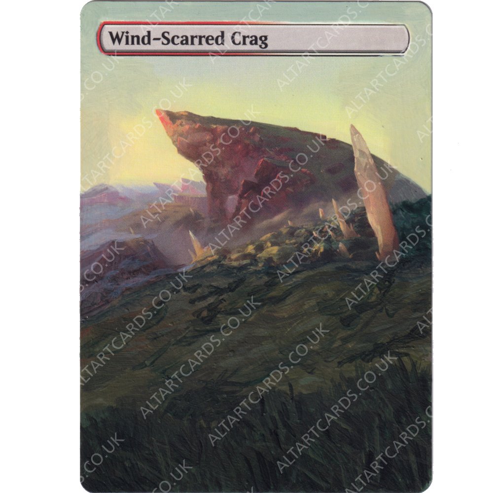 Altered Art - Wind-Scarred Crag