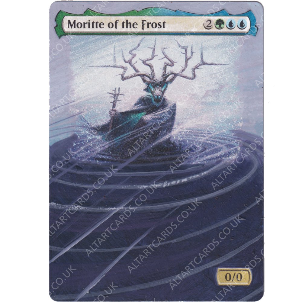 Altered Art - Moritte of the Frost