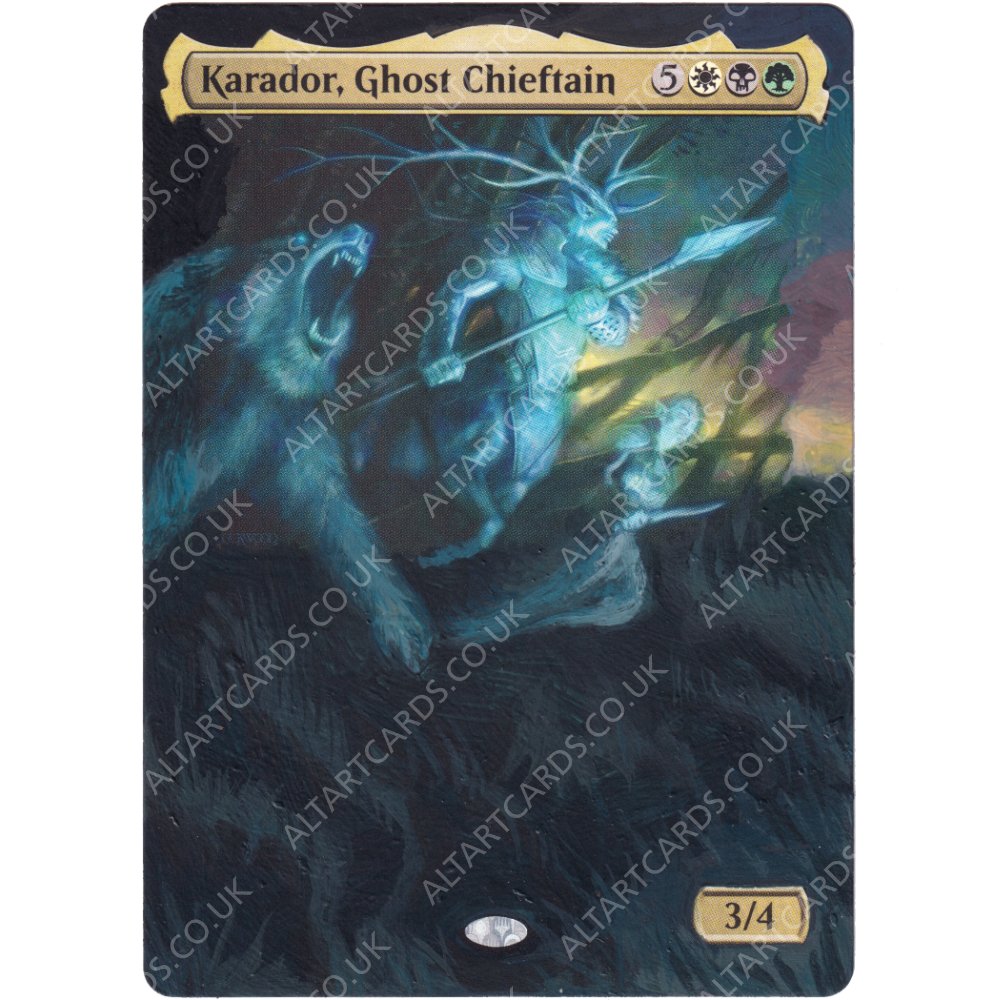 Altered Art - Karador, Ghost Chieftain