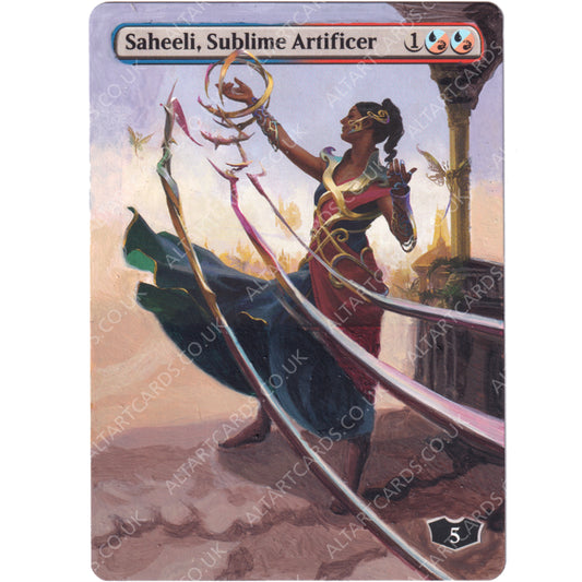 Altered Art - Saheeli, Sublime Artificer