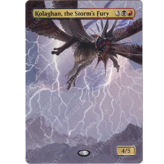 Altered Art - Kolaghan, the Storm's Fury
