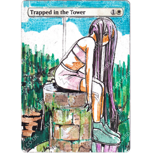 Altered Art - Trapped in the Tower