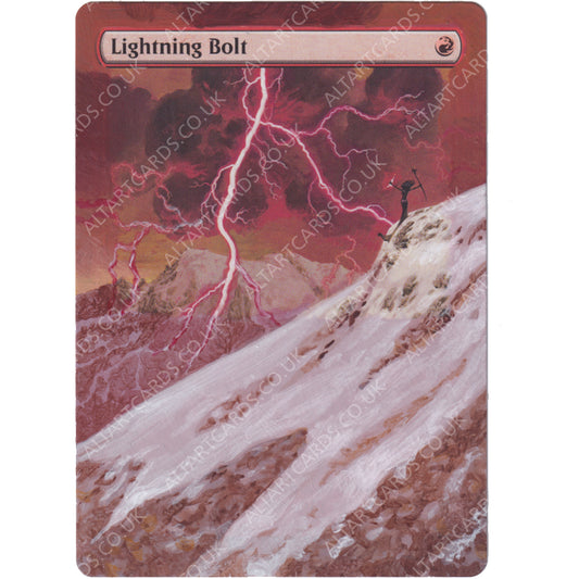 Altered Art - Lightning Bolt