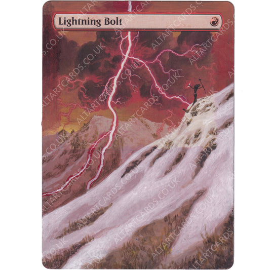 Altered Art - Lightning Bolt
