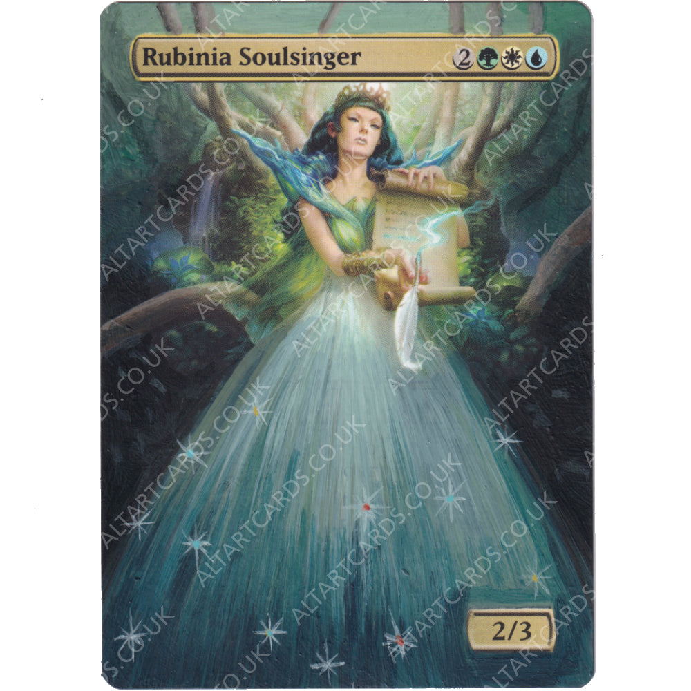 Altered Art - Rubinia Soulsinger