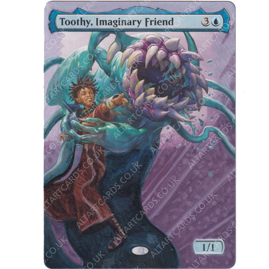Altered Art - Toothy, Imaginary Friend