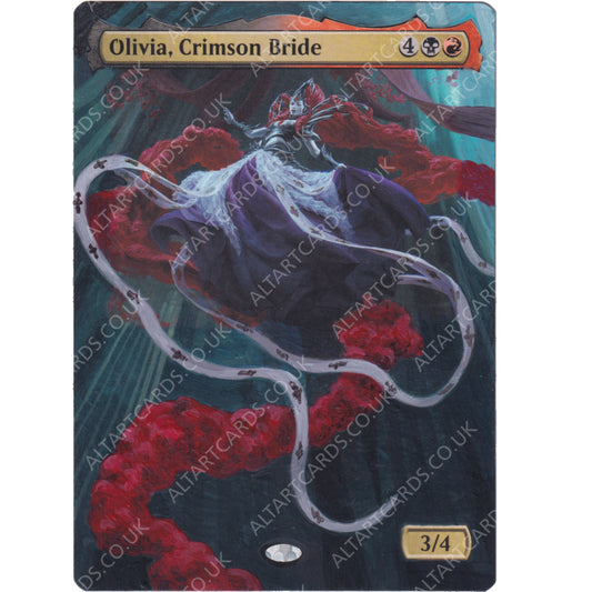 Altered Art - Olivia, Crimson Bride