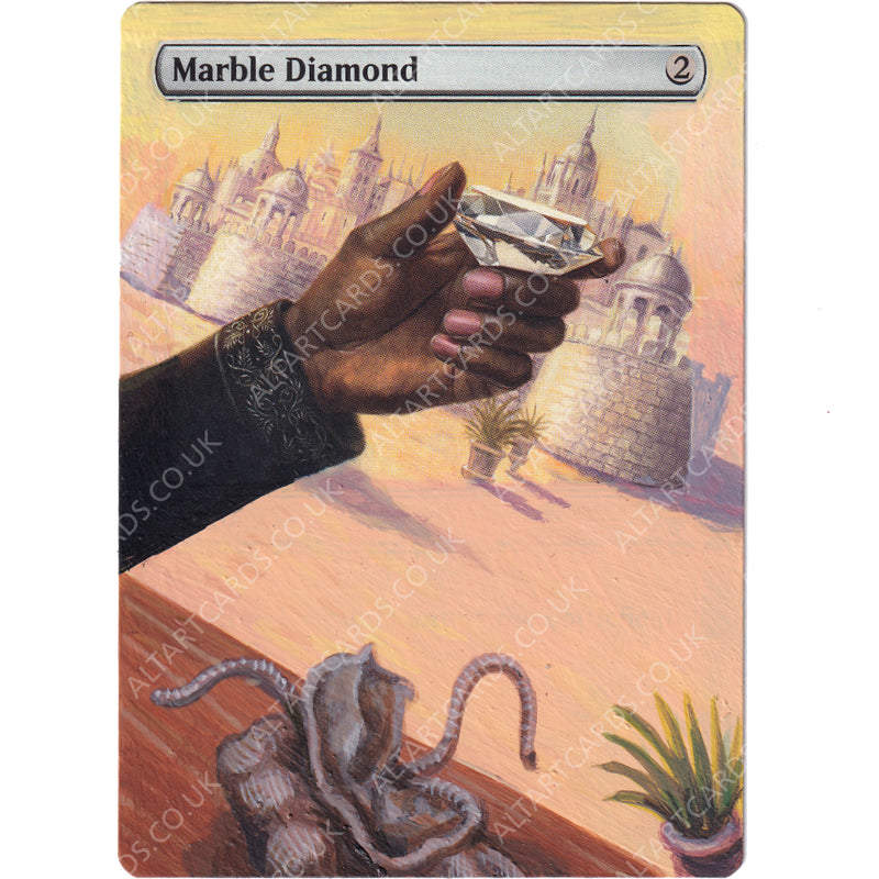 Altered Art - Marble Diamond