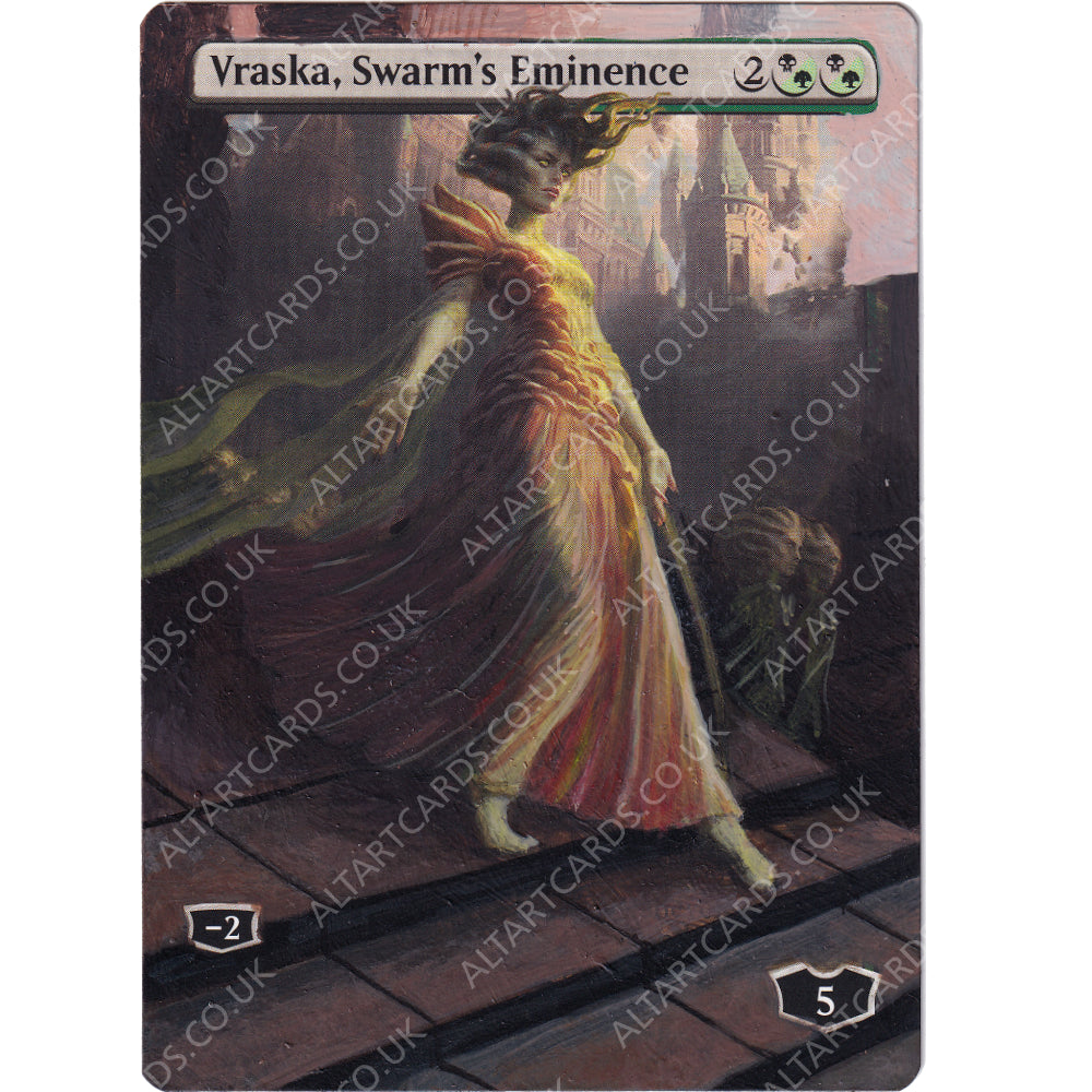 Altered Art - Vraska, Swarm's Eminence