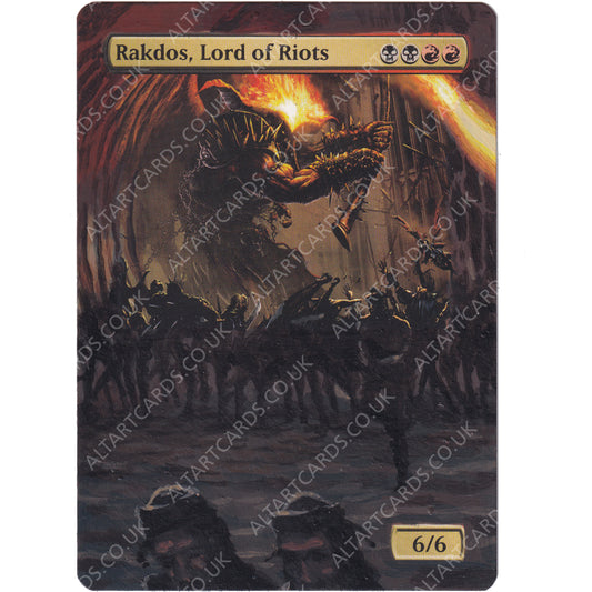 Altered Art - Rakdos, Lord of Riots