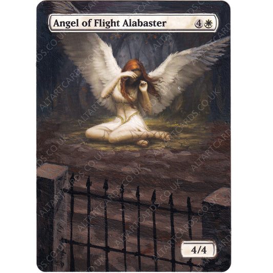 Altered Art - Angel of Flight Alabaster
