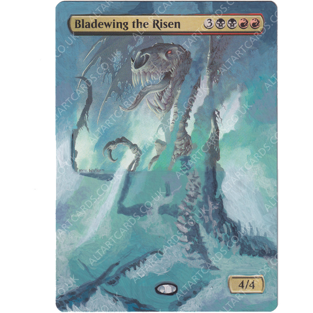 Altered Art - Bladewing the Risen
