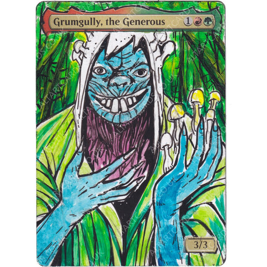 Altered Art - Grumgully, the Generous