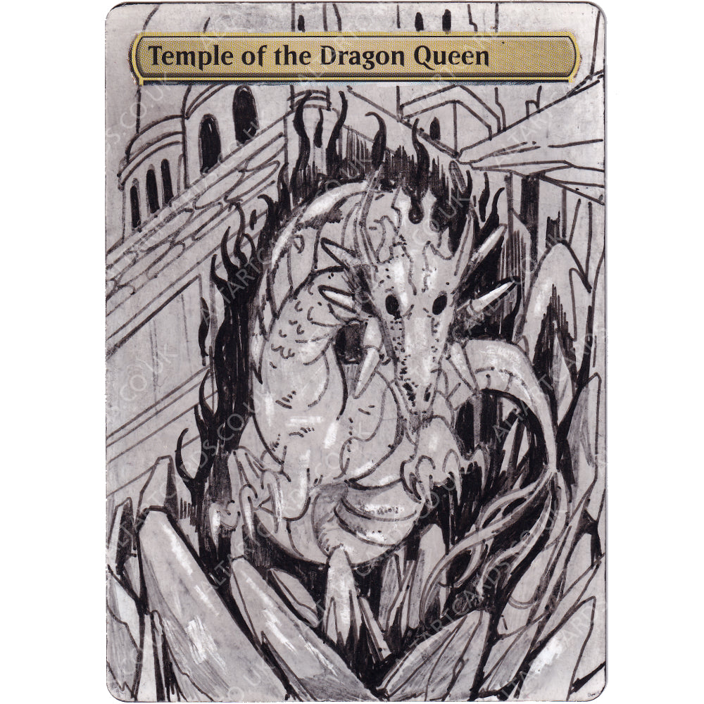 Altered Art - Temple of the Dragon Queen