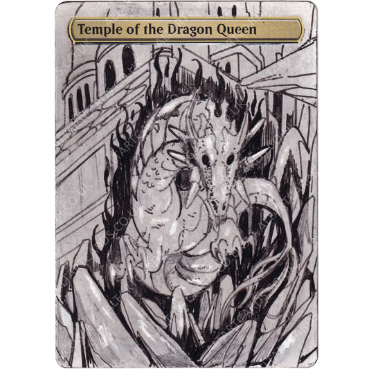 Altered Art - Temple of the Dragon Queen