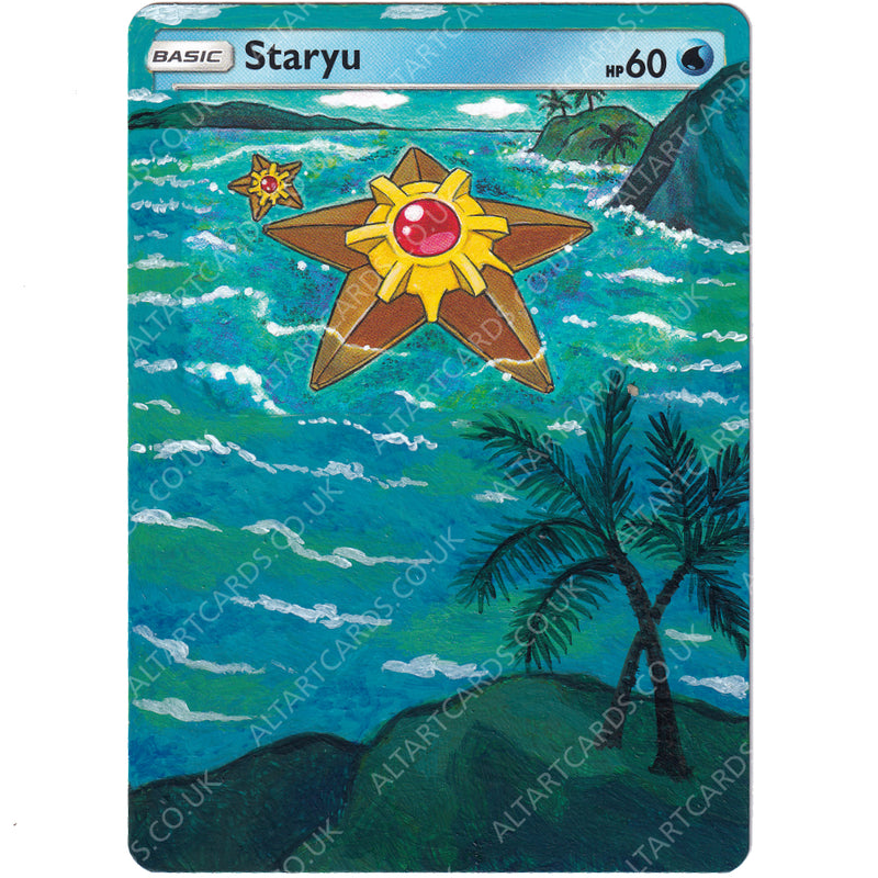 Altered Art - Pokemon Staryu