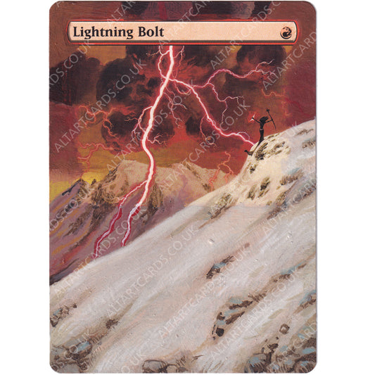 Altered Art - Lightning bolt