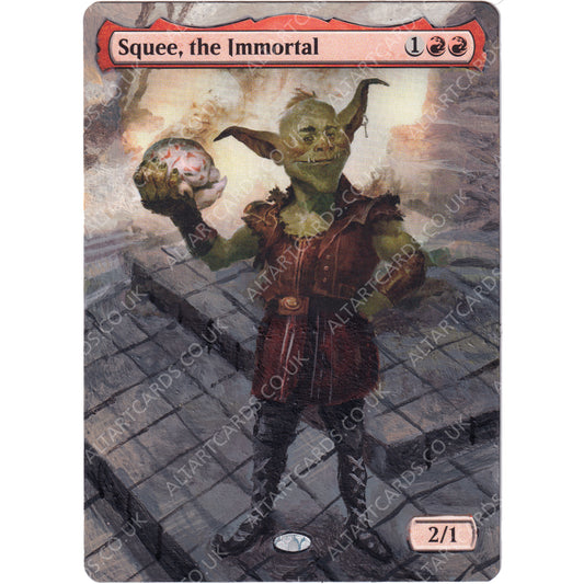 Altered Art - Squee, the Immortal