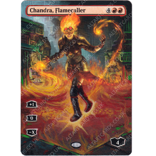 Altered Art - Chandra, Flamecaller