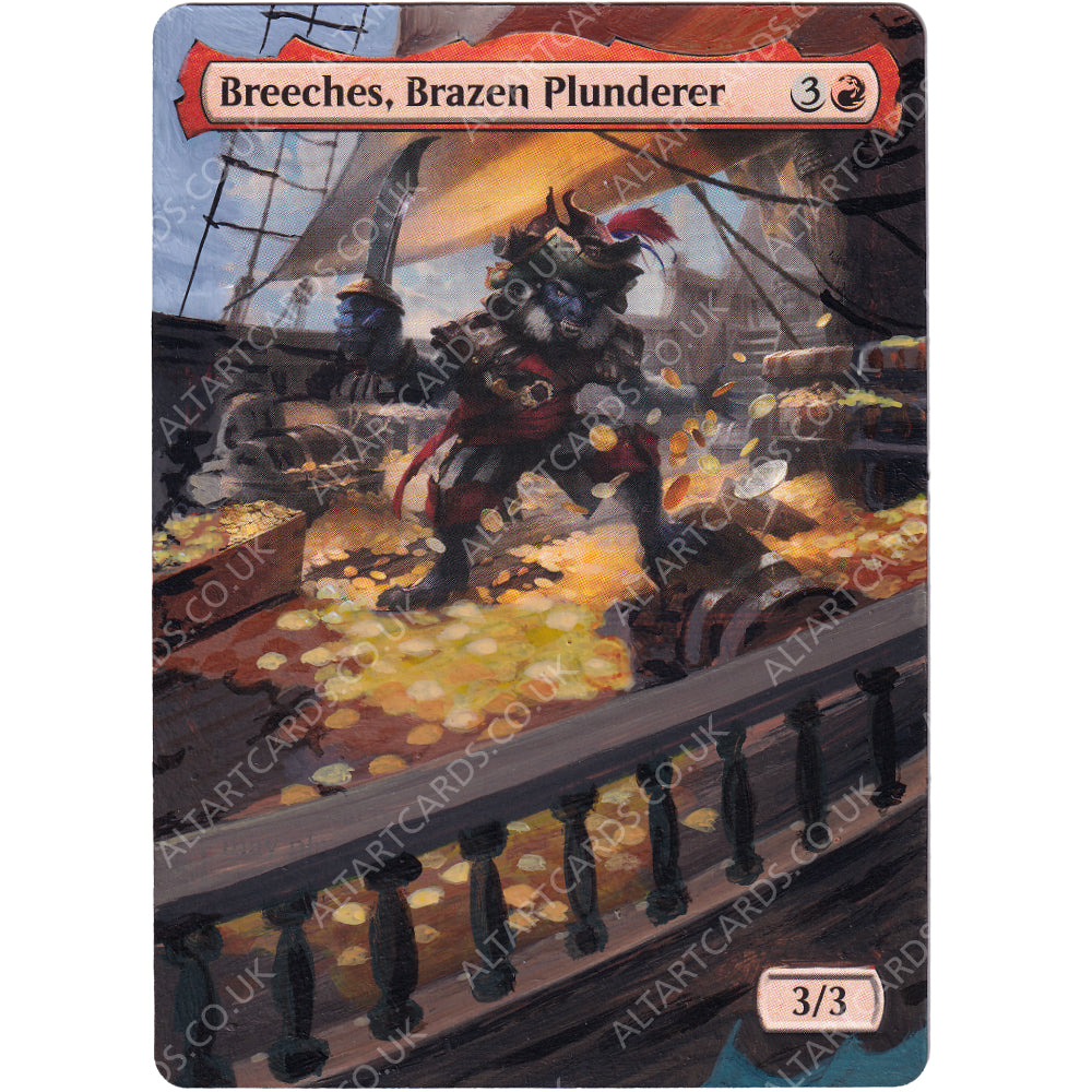 Altered Art - Breeches, Brazen Plunderer