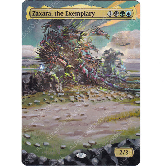 Altered Art - Zaxara, the Exemplary