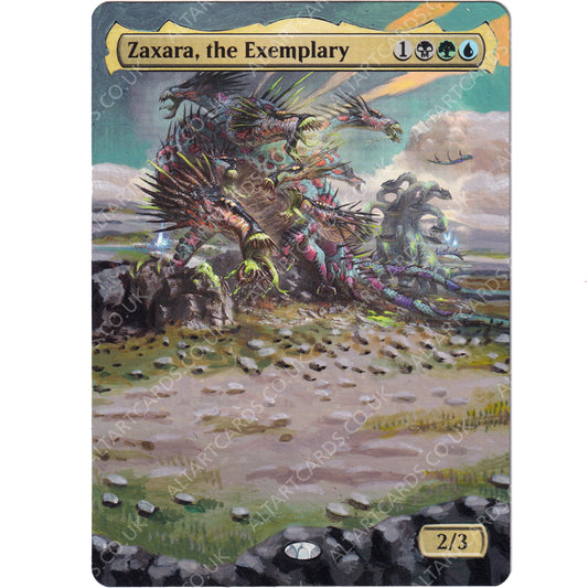 Altered Art - Zaxara, the Exemplary
