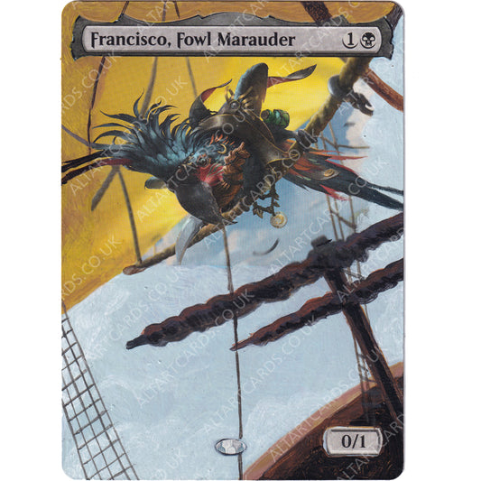 Altered Art - Francisco, Fowl Maurauder