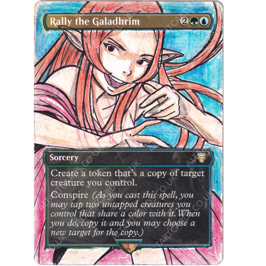 Altered Art - Rally the Galadhrim
