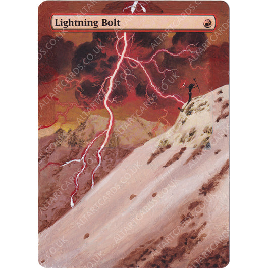 Altered Art - Lightning Bolt