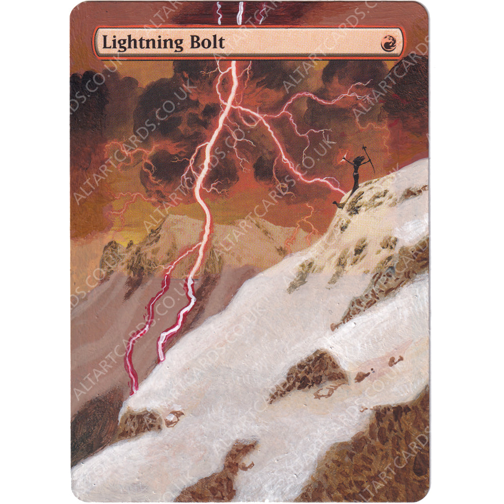 Altered Art - Lightning Bolt