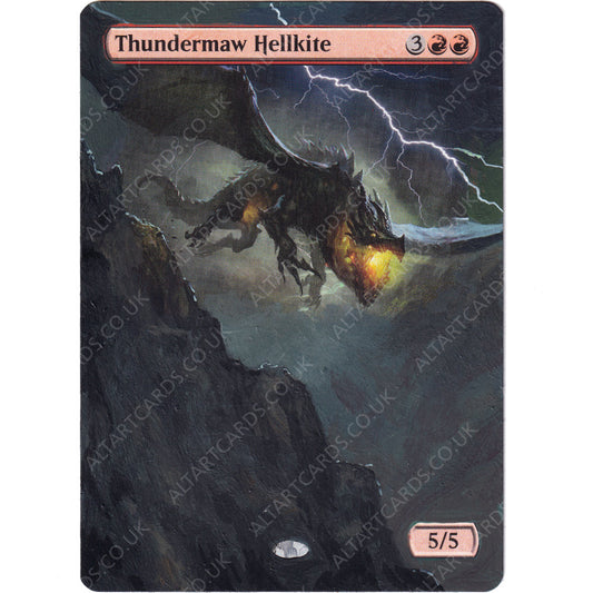 Altered Art - Thundermaw Hellkite