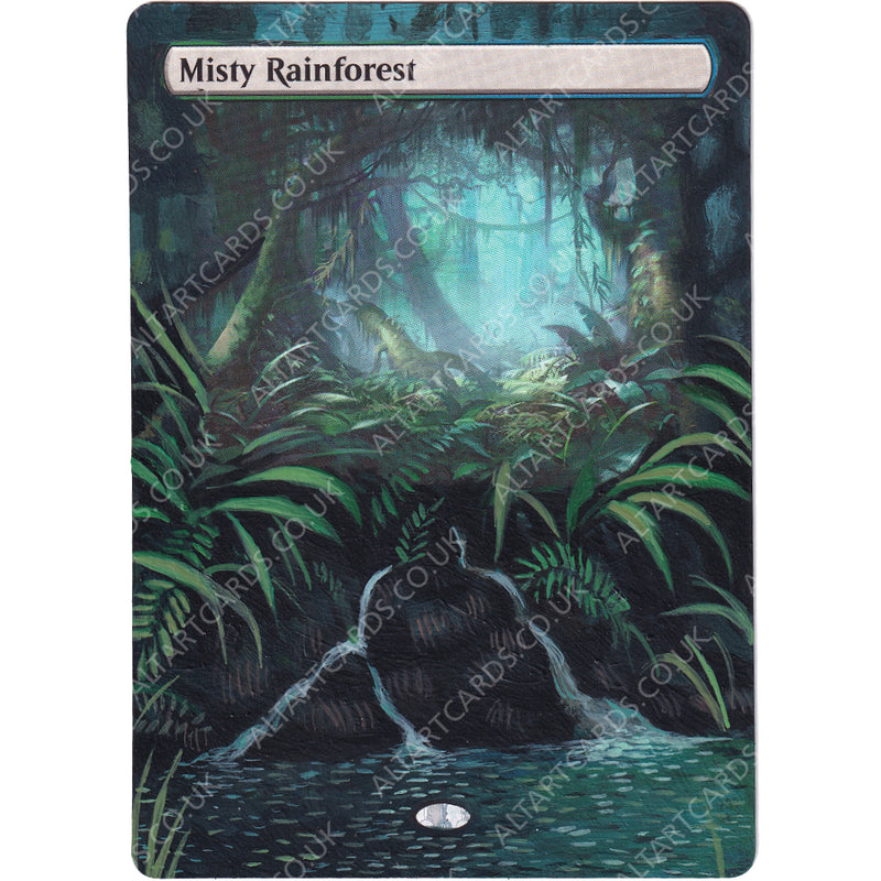 Altered Art - Misty Rainforest
