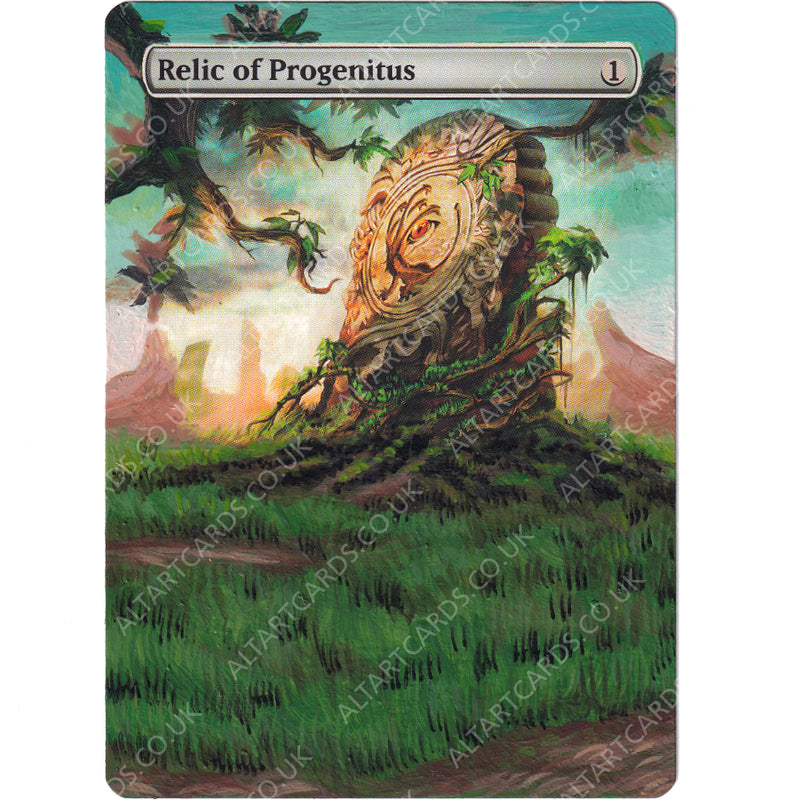 Altered Art - Relic of Progenitus