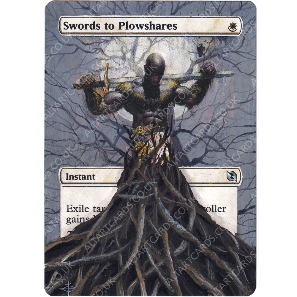Altered Art - Swords to Plowshares