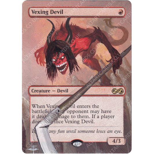 Altered Art - Vexing Devil
