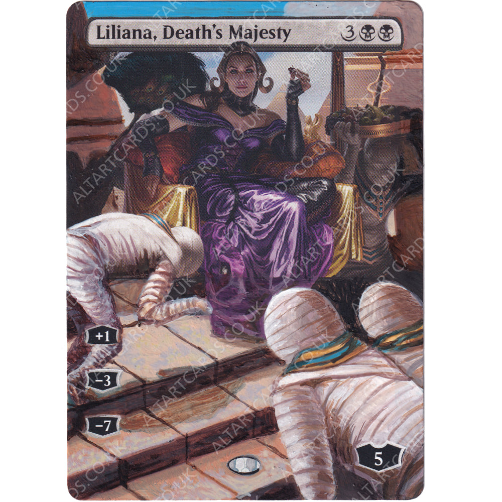 Altered Art - Liliana, Death's Majesty