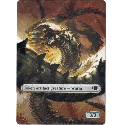 Altered Art - Wurm Token (Lifelink)