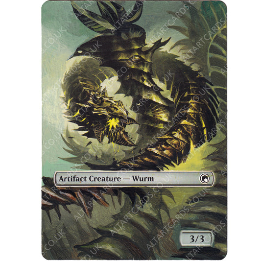 Altered Art - Wurm Token (Deathtouch)