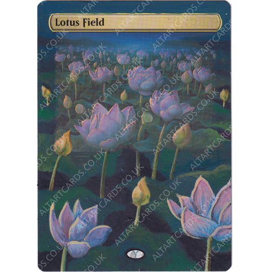 Altered Art - Lotus Field