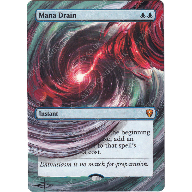 Altered Art - Mana Drain