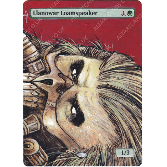 Altered Art - Llanowar Loamspeaker
