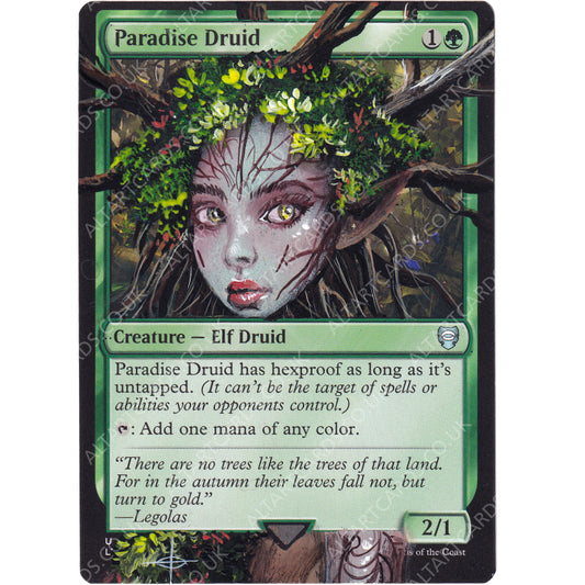 Altered Art - Paradise Druid