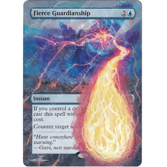 Altered Art - Fierce Guardianship