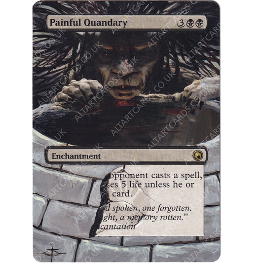 Altered Art - Painful Quandary