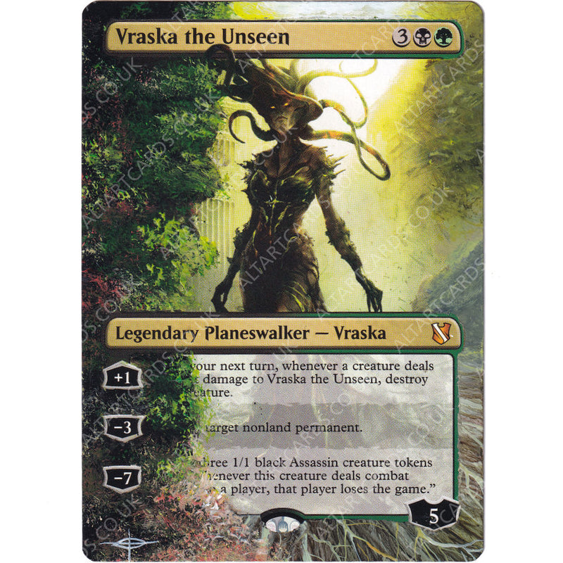Altered Art - Vraska the Unseen