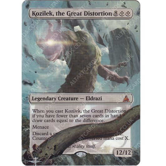 Altered Art - Kozilek, the Great Distortion