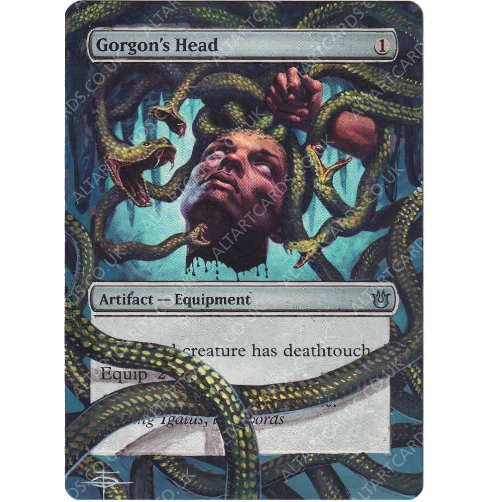 Altered Art - Gorgon's Head