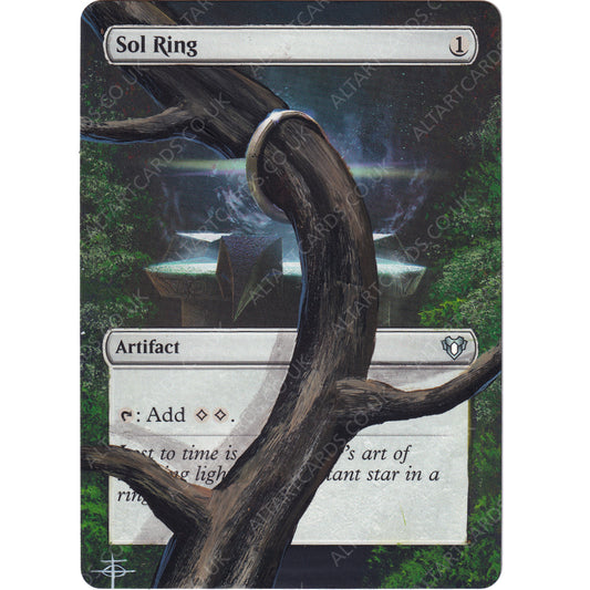 Altered Art - Sol Ring